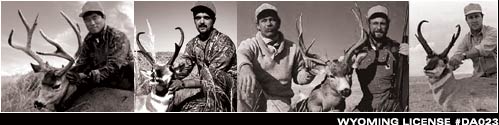 Past hunts with AJ Outfitters
